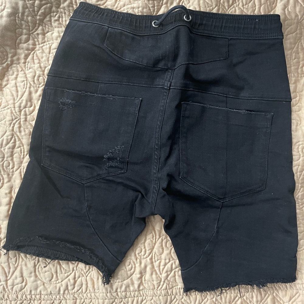 Kollar Black jean shorts - Picture 2 of 2